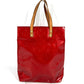 LOUIS VUITTON M91086 Monogram Vernis Reade MM Tote Bag Shoulder Bag Monogram Vernis Canvas Women's Rouge Red