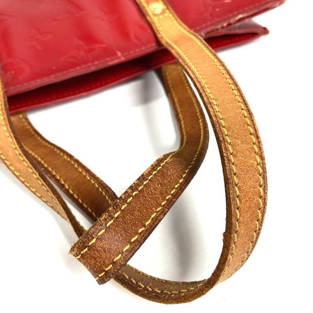 LOUIS VUITTON M91086 Monogram Vernis Reade MM Tote Bag Shoulder Bag Monogram Vernis Canvas Women's Rouge Red