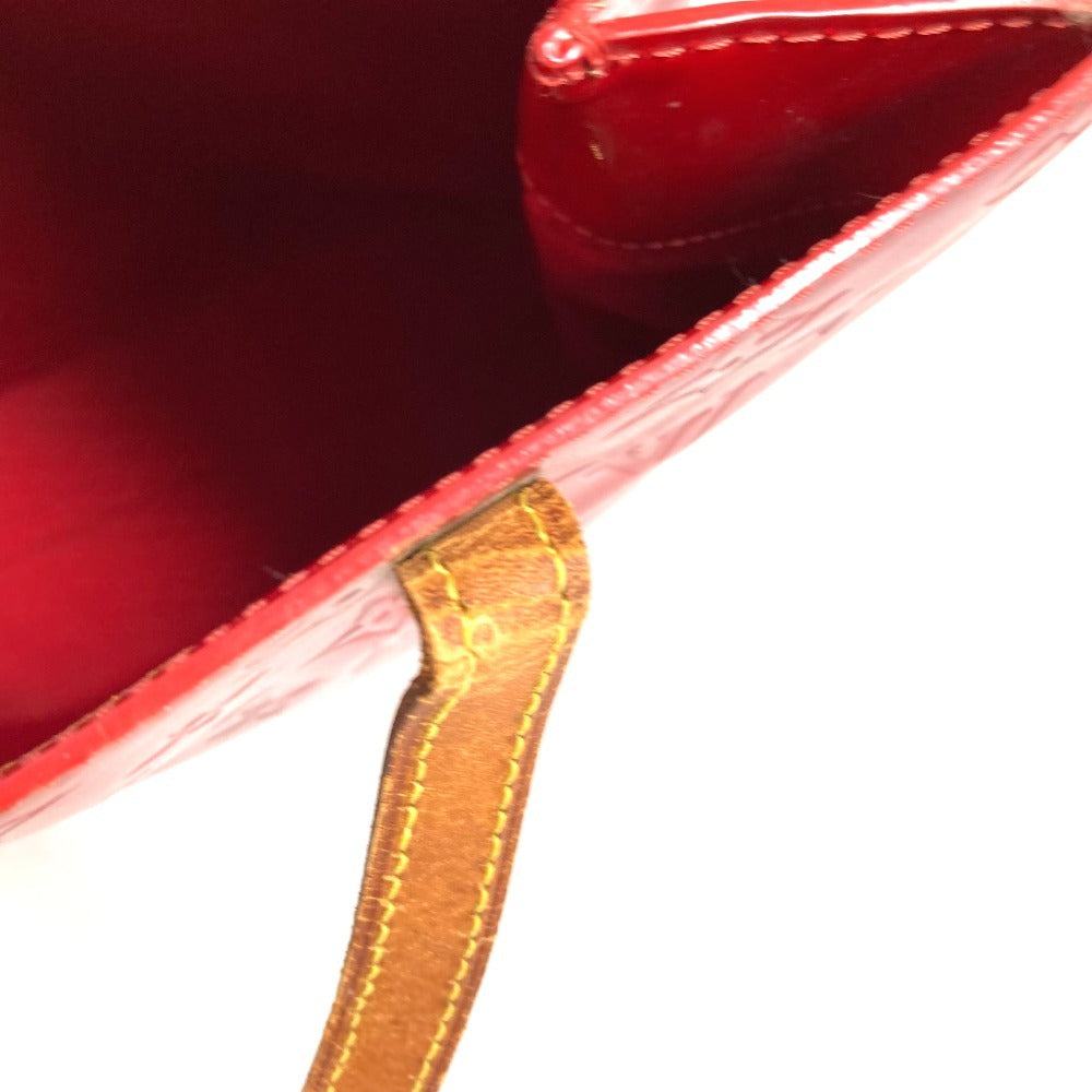 LOUIS VUITTON M91086 Monogram Vernis Reade MM Tote Bag Shoulder Bag Monogram Vernis Canvas Women's Rouge Red