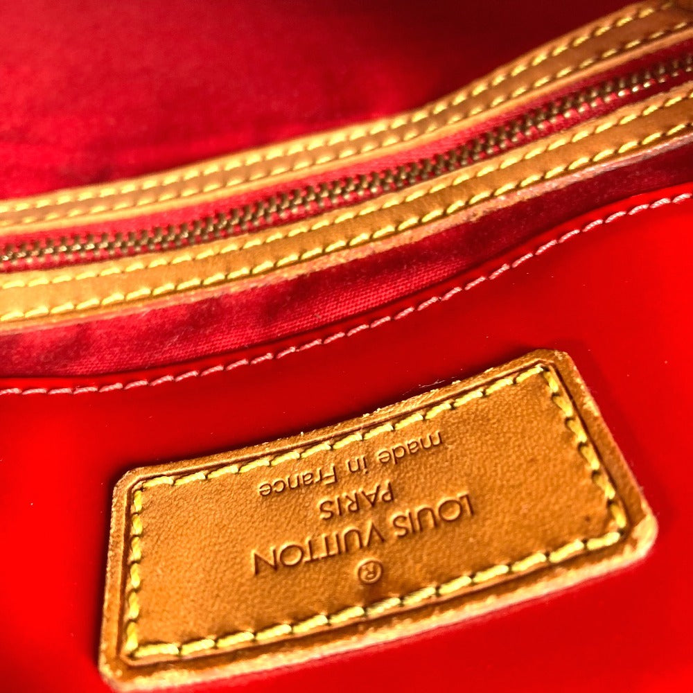 LOUIS VUITTON M91086 Monogram Vernis Reade MM Tote Bag Shoulder Bag Monogram Vernis Canvas Women's Rouge Red