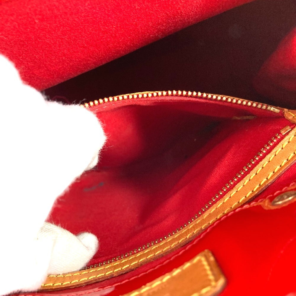 LOUIS VUITTON M91086 Monogram Vernis Reade MM Tote Bag Shoulder Bag Monogram Vernis Canvas Women's Rouge Red