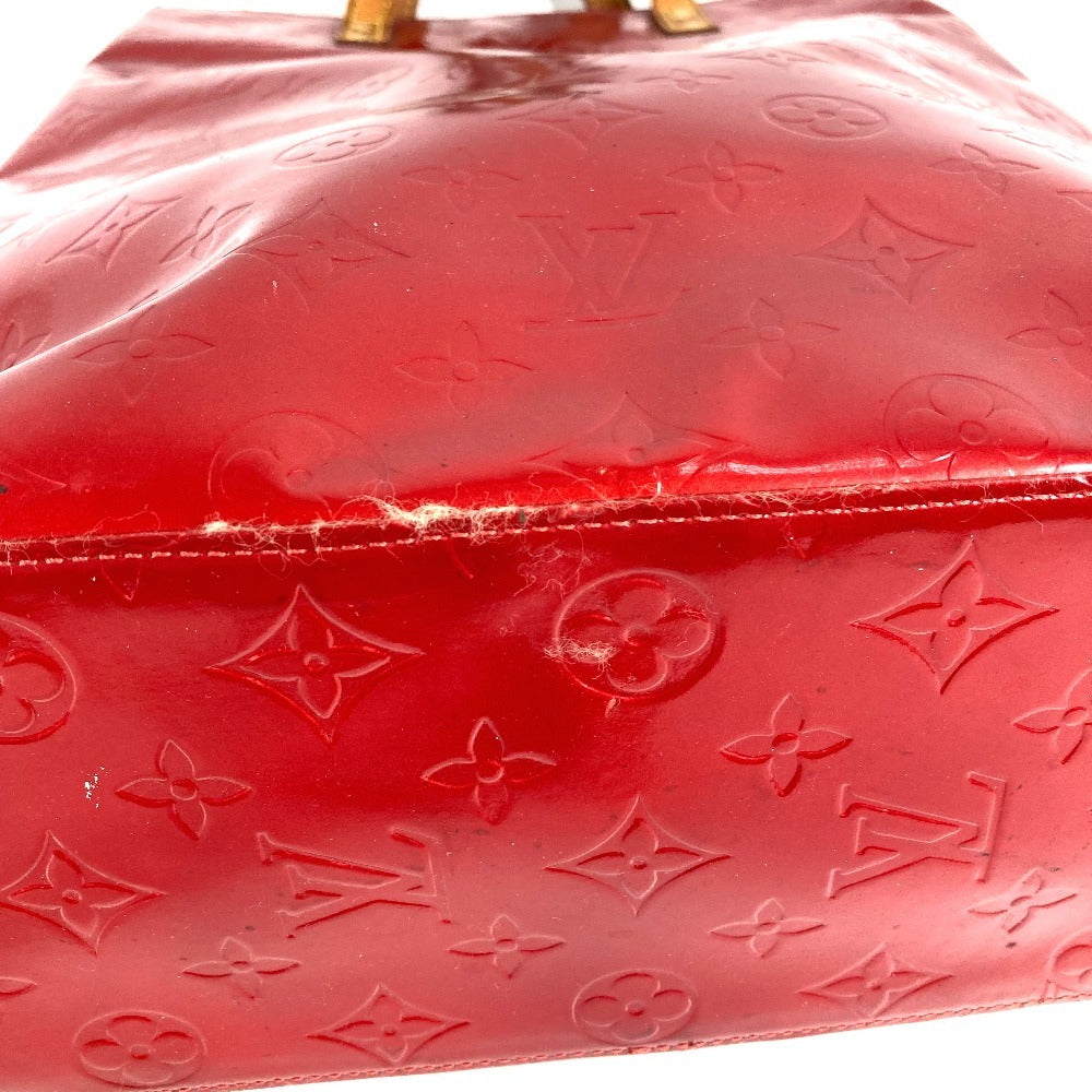 LOUIS VUITTON M91086 Monogram Vernis Reade MM Tote Bag Shoulder Bag Monogram Vernis Canvas Women's Rouge Red