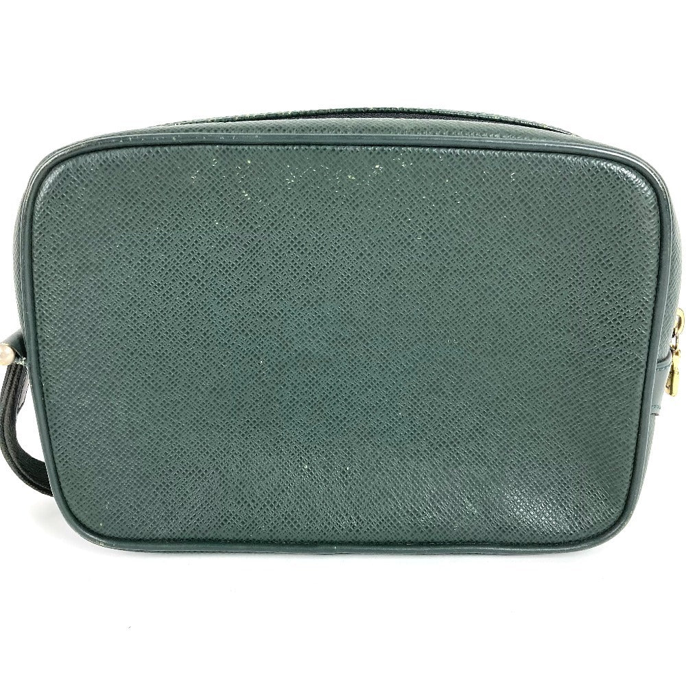LOUIS VUITTON M30814 Taiga Kaluga Second Bag Clutch Bag Pouch with Strap Taiga Leather Unisex Epicea Green