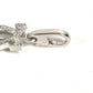 CARTIER ダイヤ K18 金 18K 2C チャーム 750 ダイヤモンド アクセサリー ジュエリー ネックレス ペンダントトップ WG750 レディース シルバー