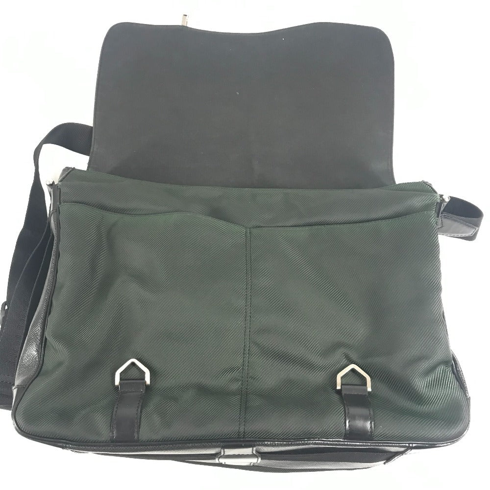 LOUIS VUITTON M30162 タイガ デルスー カバン フラップ 斜め掛け メッセンジャーバッグ ショルダーバッグ ナイロン ユニセックス カーキ