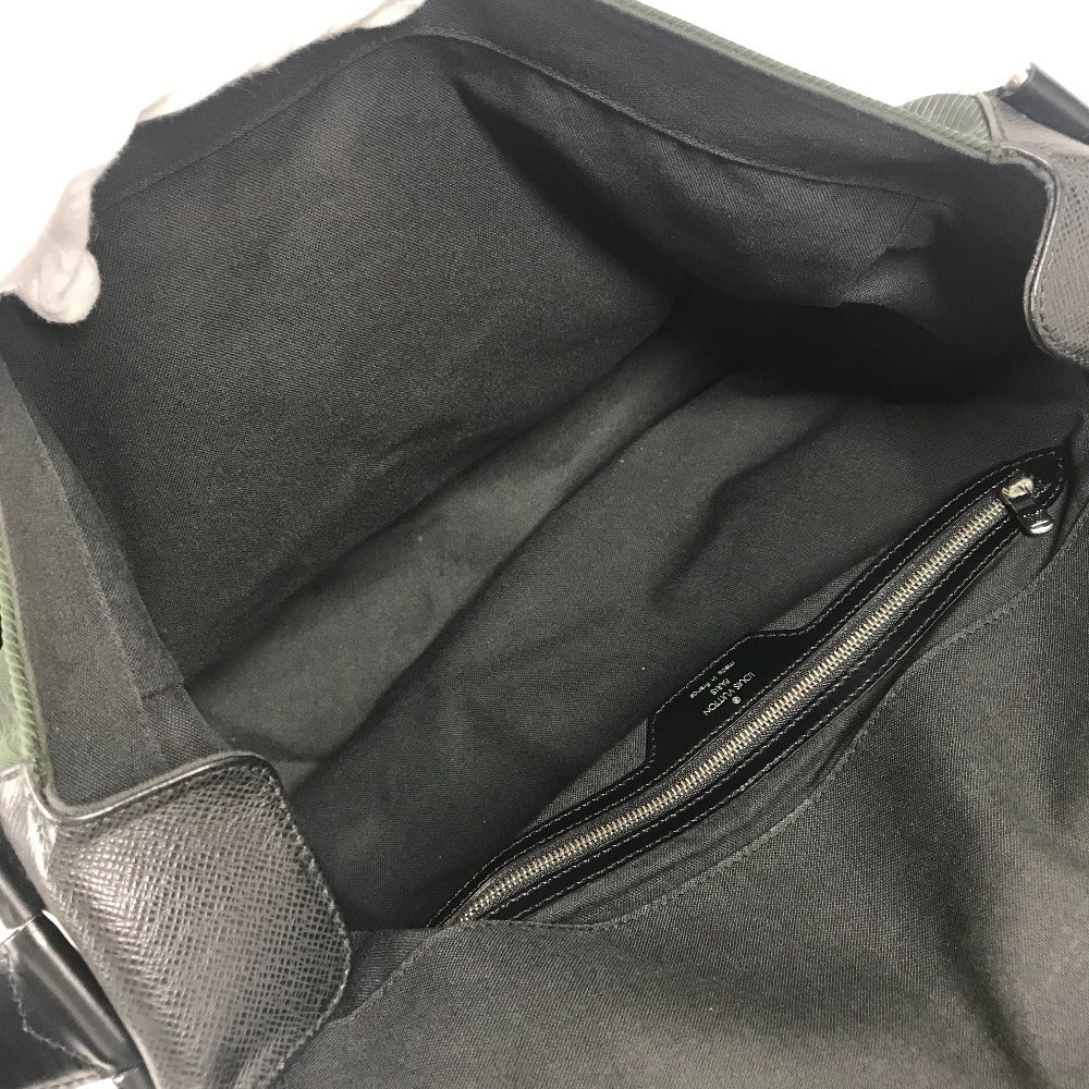 LOUIS VUITTON M30162 タイガ デルスー カバン フラップ 斜め掛け メッセンジャーバッグ ショルダーバッグ ナイロン ユニセックス カーキ