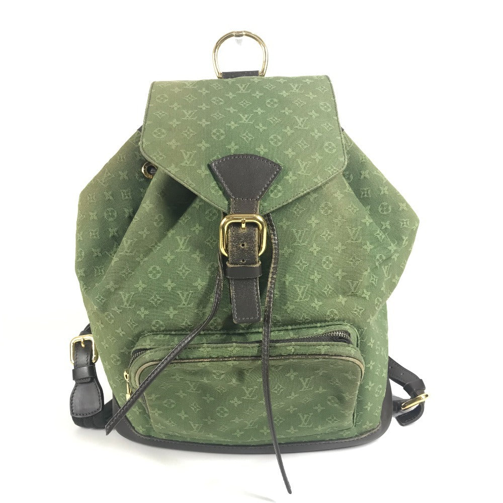 LOUIS VUITTON M92456 モノグラムミニ モンスリ GM モンスリGM バックパック カバン リュックサック モノグラムミニキャンバス ユニセックス TSTカーキ カーキ
