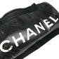 CHANEL スポーツ CC ココマーク ロゴ 筒形 ショルダーバッグ ワンショルダー セミショルダー ミニバッグ ショルダーバッグ ナイロン ユニセックス ブラック