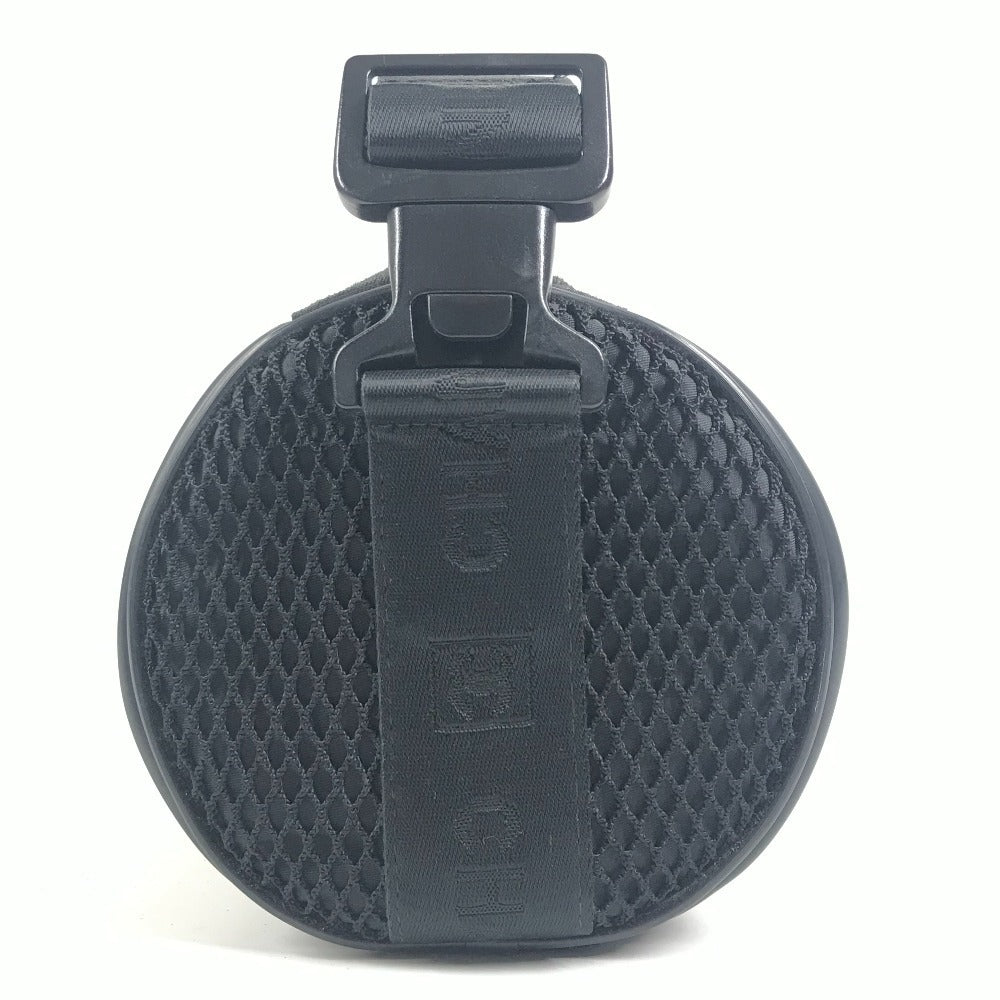 CHANEL スポーツ CC ココマーク ロゴ 筒形 ショルダーバッグ ワンショルダー セミショルダー ミニバッグ ショルダーバッグ ナイロン ユニセックス ブラック