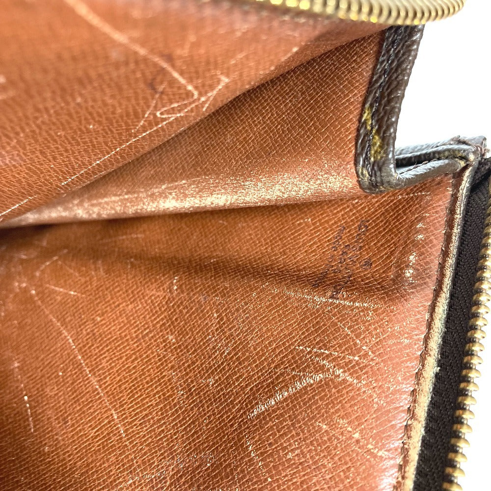 LOUIS VUITTON M53456 モノグラム ポッシュ ドキュマン カバン セカンドバッグ 書類ケース L字ファスナー クラッチバッグ モノグラムキャンバス ユニセックス ブラウン