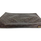 LOUIS VUITTON M53456 モノグラム ポッシュ ドキュマン カバン セカンドバッグ 書類ケース L字ファスナー クラッチバッグ モノグラムキャンバス ユニセックス ブラウン