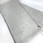 LOUIS VUITTON M92527 フリンジ ロゴ マフラー フラッフィーグラム マフラー ウール ユニセックス ホワイト