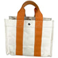 HERMES ボラボラPM ボラボラ PM ハンドバッグ カバン トートバッグ キャンバス ユニセックス オレンジ