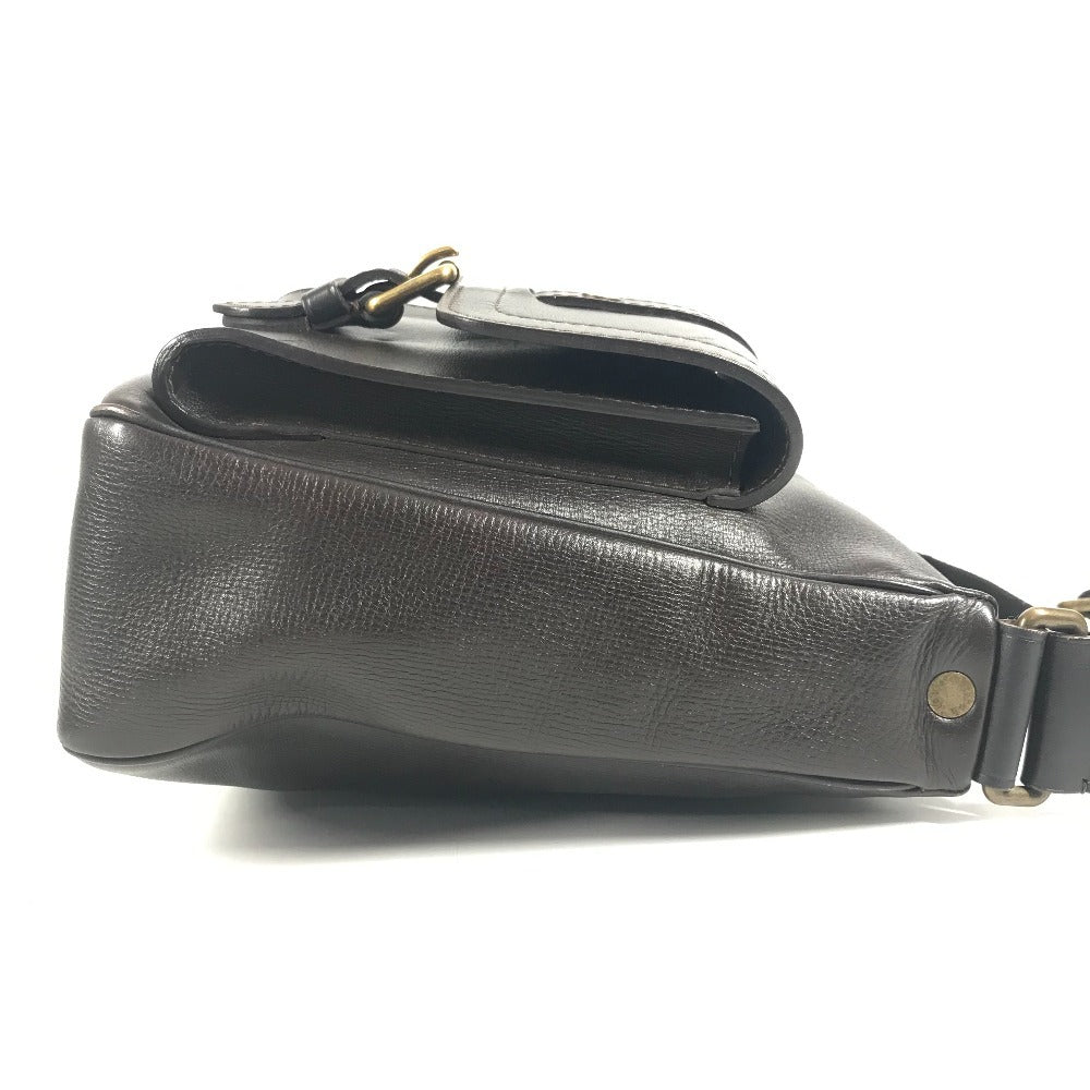 LOUIS VUITTON M92990 ユタ ウィチタ ポシェット 斜め掛け カバン ショルダーバッグ ユタレザー ユニセックス ブラウン
