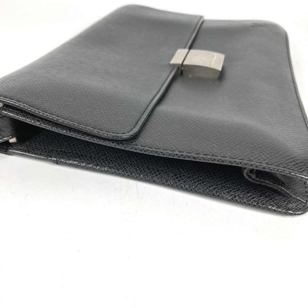LOUIS VUITTON M30782 タイガ セレンガ カバン ストラップ フラップ ポーチ クラッチバッグ セカンドバッグ タイガレザー ユニセックス アルドワーズ ブラック