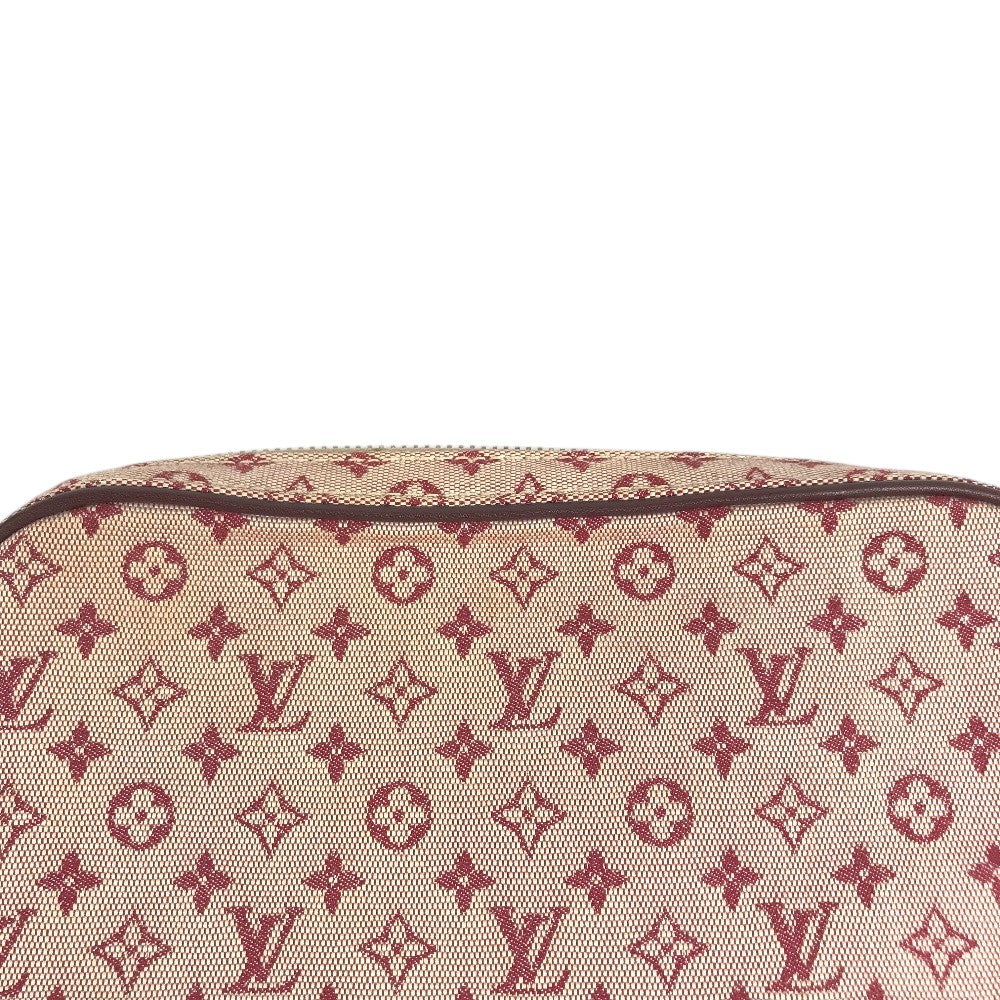 LOUIS VUITTON M92219 モノグラムミニ ジュリエット ポシェット カバン 斜め掛け ショルダーバッグ モノグラムミニキャンバス ユニセックス スリーズ レッド