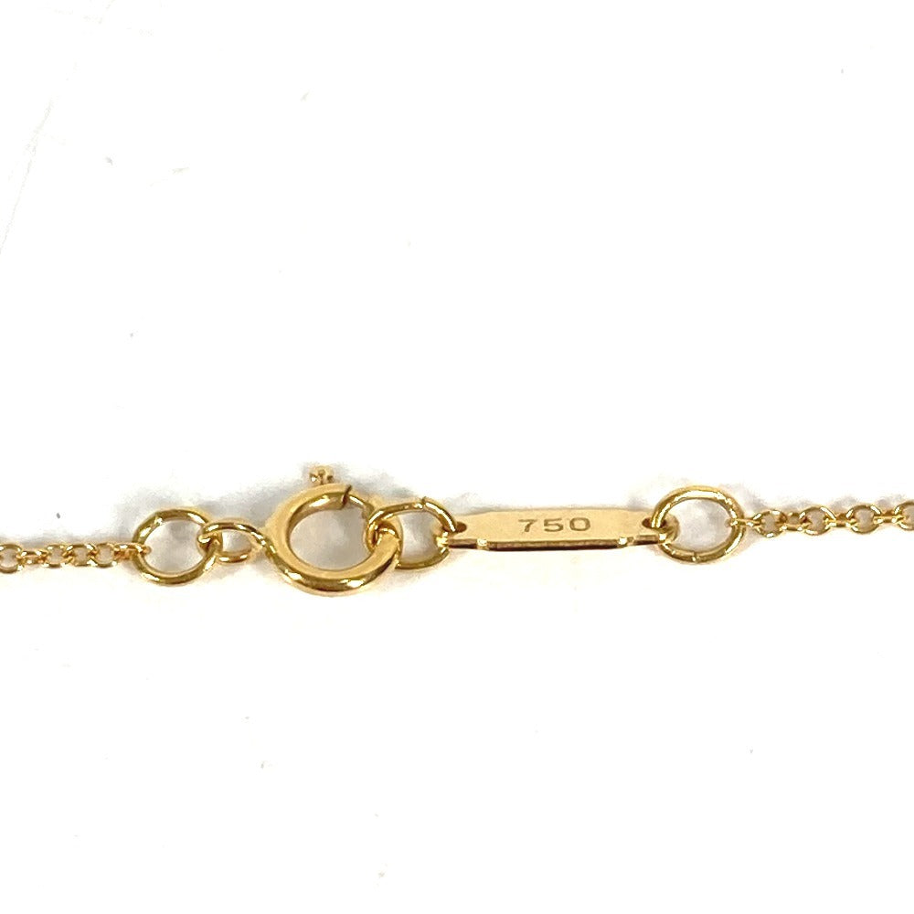 TIFFANY&Co. ジュエリー 金 K18 18K ドアノック アコヤ真珠 パール ダイヤ ダイヤモンド アクセサリー チェーンネックレス ネックレス YG750 ユニセックス ゴールド