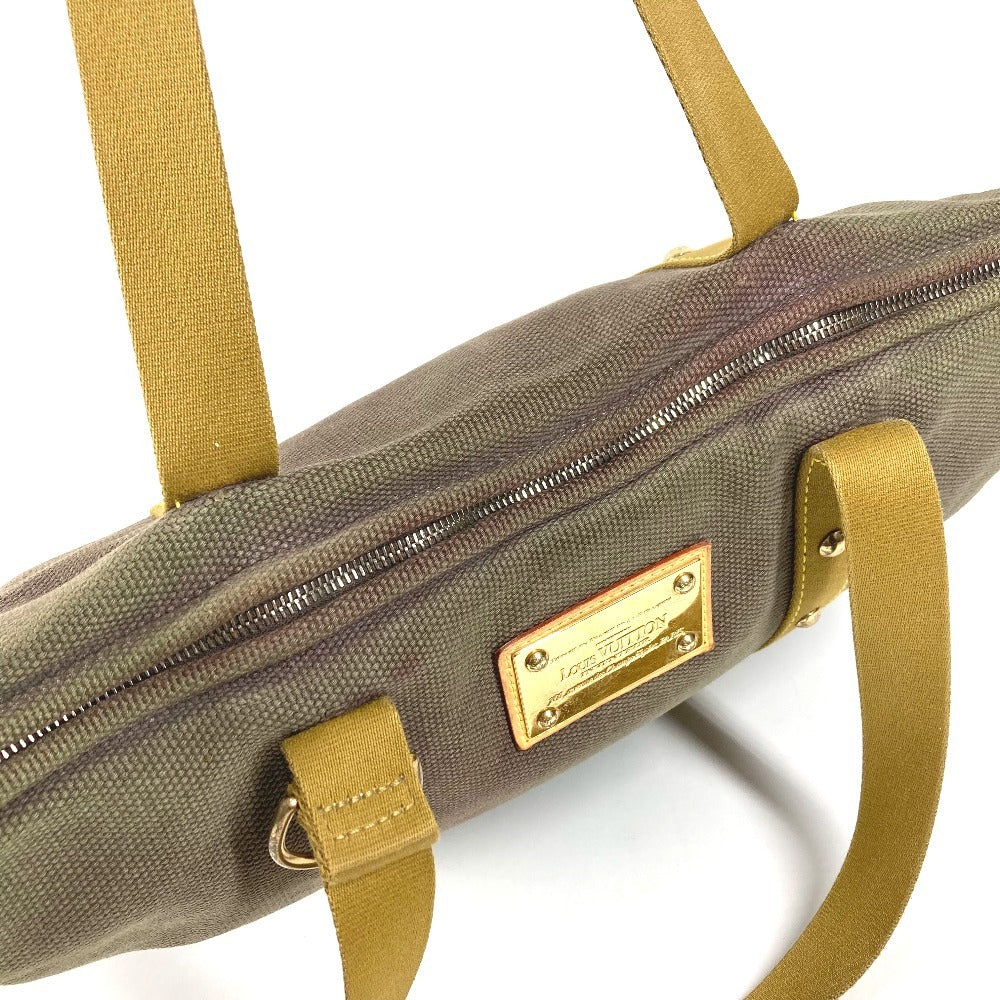 LOUIS VUITTON M40083 アンティグア カバGM カバ GM カバン トートバッグ 肩掛け ショルダーバッグ キャンバス ユニセックス ブラウン