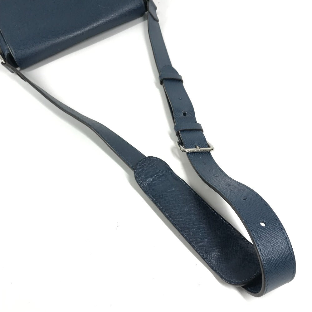 LOUIS VUITTON M32824 タイガ ロマンPM ロマン PM カバン メッセンジャーバッグ フラップ 斜め掛け ショルダーバッグ タイガレザー ユニセックス オセアン ブルー