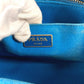 PRADA カナパ ロゴ MINI ミニ トートバッグ カバン ハンドバッグ キャンバス ユニセックス ブルー