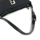 FENDI ズッカ ロゴ 肩掛け カバン ショルダーバッグ レザー/ナイロン レディース ブラック