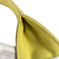 PRADA Canapa logo Tote Bag Hand Bag Canvas yellow Used