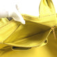 PRADA Canapa logo Tote Bag Hand Bag Canvas yellow Used