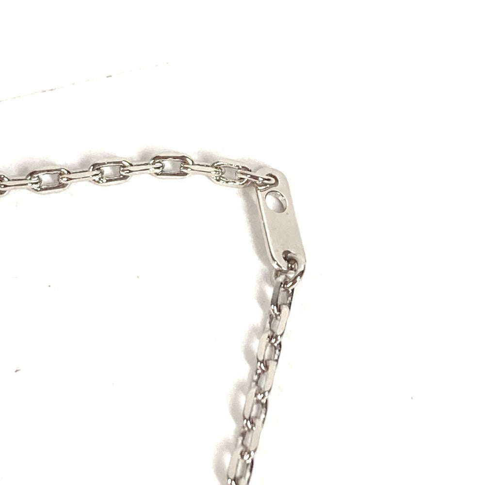 LOUIS VUITTON M01034 ラインストーン ペンダント LV ペイパープレーン アクセサリー ジュエリー チェーン ネックレス メタル ユニセックス シルバー