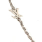 LOUIS VUITTON M01034 ラインストーン ペンダント LV ペイパープレーン アクセサリー ジュエリー チェーン ネックレス メタル ユニセックス シルバー