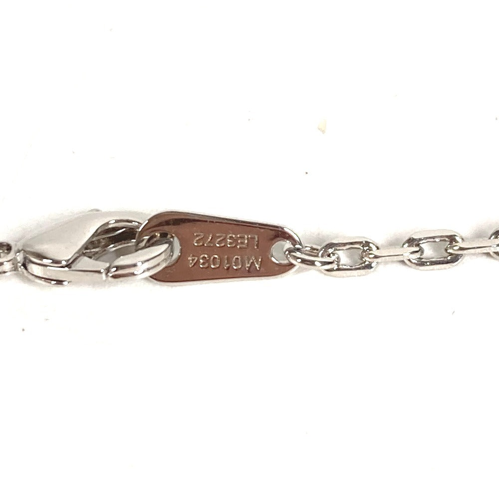 LOUIS VUITTON M01034 ラインストーン ペンダント LV ペイパープレーン アクセサリー ジュエリー チェーン ネックレス メタル ユニセックス シルバー