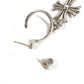 CHROME HEARTS タイニーCHクロスフープピアス アクセサリー ジュエリー 片耳 ピアス SV925 ユニセックス シルバー