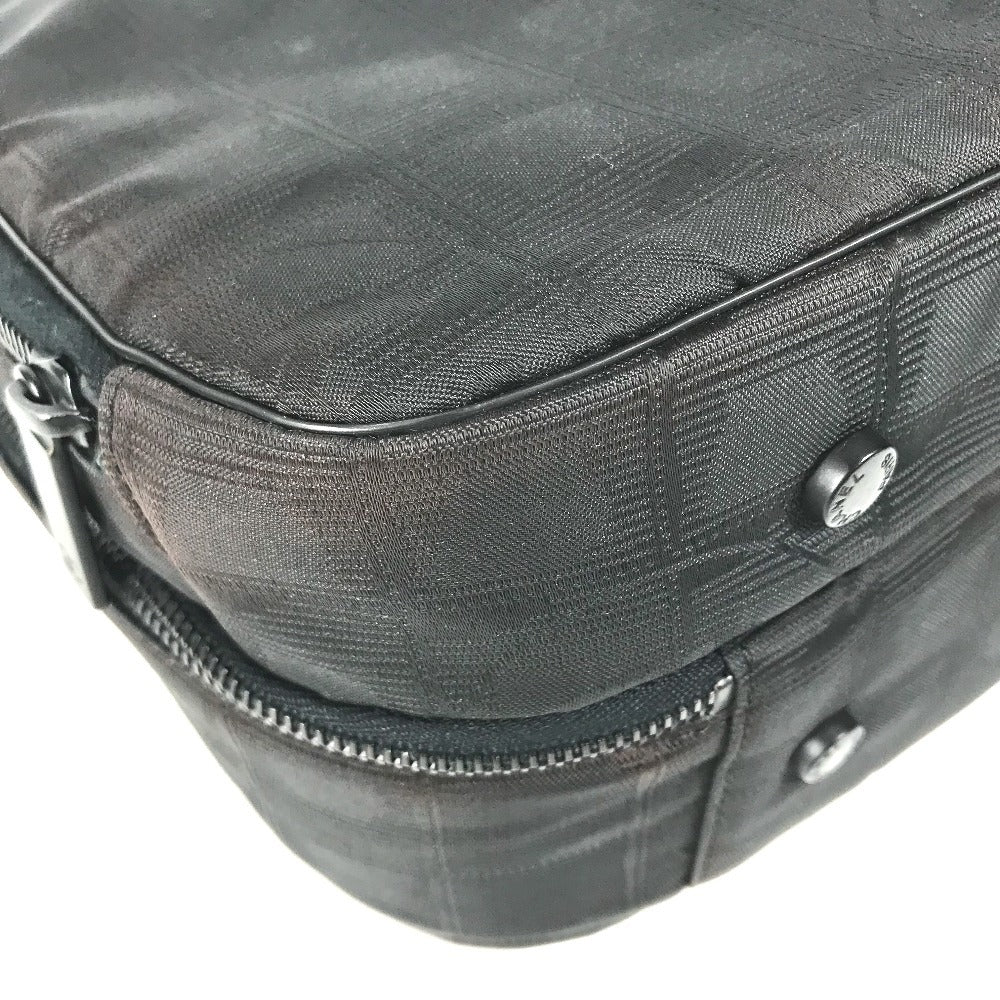 CHANEL New travel line Business bag 2-Way Bag: Shoulder Bag, Document Bag, Tote Bag Hand Bag Nylon Black Used