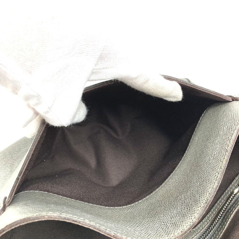 LOUIS VUITTON M32623 タイガ ロマンMM ロマン MM カバン 斜め掛け フラップ メッセンジャーバッグ ショルダーバッグ タイガレザー ユニセックス グラシエ グレー