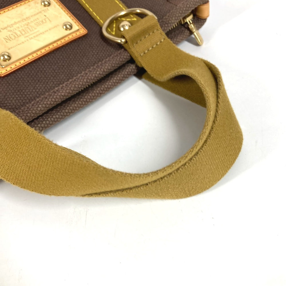 LOUIS VUITTON M40089 アンティグア カバPM カバ PM トートバッグ カバン ハンドバッグ キャンバス ユニセックス ブラウン
