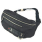 GUCCI 246409 logo sherry line Belt bag, waist pouch, bag, body bag body bag Nylon Black Used