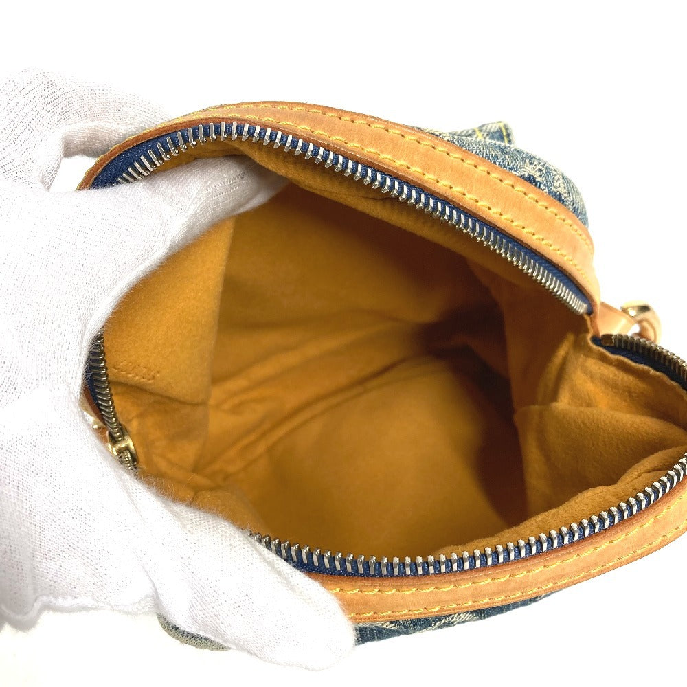 LOUIS VUITTON M95348 モノグラムデニム カメラバッグ カバン 斜め掛け ポシェット ショルダーバッグ モノグラムデニムキャンバス ユニセックス ブルー