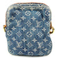 LOUIS VUITTON M95348 モノグラムデニム カメラバッグ カバン 斜め掛け ポシェット ショルダーバッグ モノグラムデニムキャンバス ユニセックス ブルー