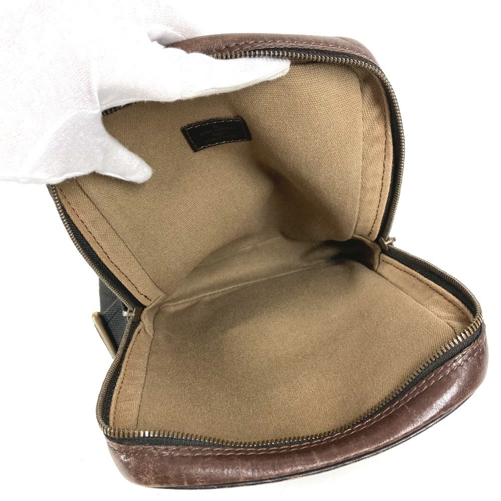 LOUIS VUITTON M92534 ユタ イロクワ カバン 斜め掛け ポシェット ショルダーバッグ ユタレザー ユニセックス カフェ ブラウン
