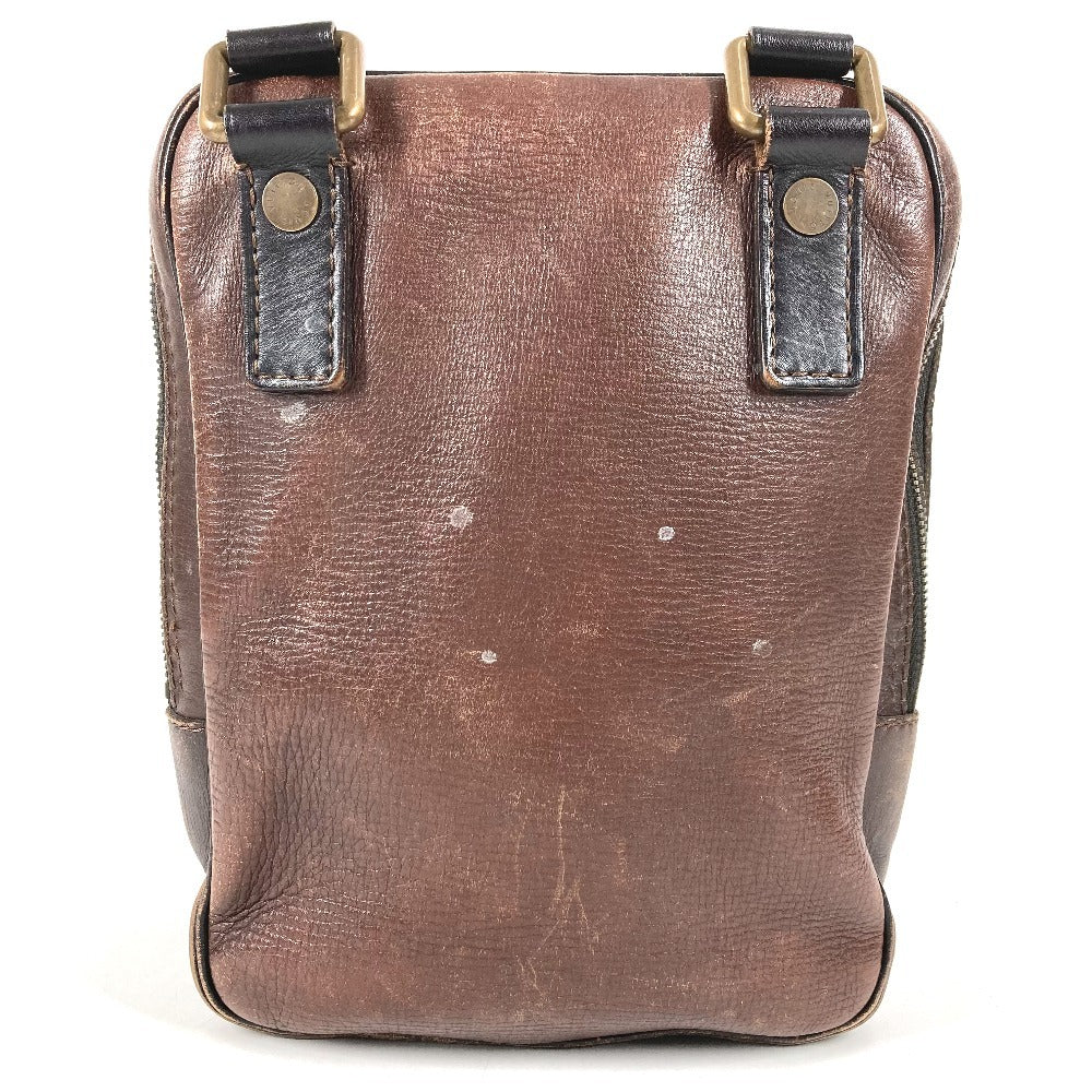 LOUIS VUITTON M92534 ユタ イロクワ カバン 斜め掛け ポシェット ショルダーバッグ ユタレザー ユニセックス カフェ ブラウン
