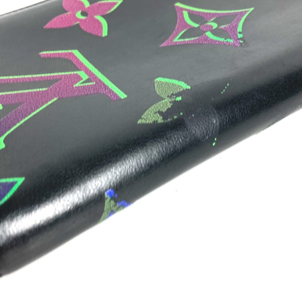 LOUIS VUITTON M82368 モノグラム スポットライト ジッピーウォレットヴェルティカル ロングウォレット ラウンドファスナー 長財布 レザー メンズ ブラック