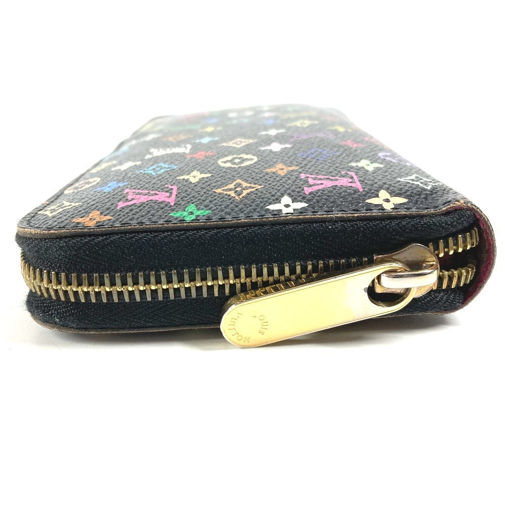 LOUIS VUITTON M60243 モノグラムマルチカラー ジッピーウォレット ロングウォレット ラウンドファスナー 財布 長財布 モノグラムマルチカラーキャンバス ユニセックス ノワール ブラック