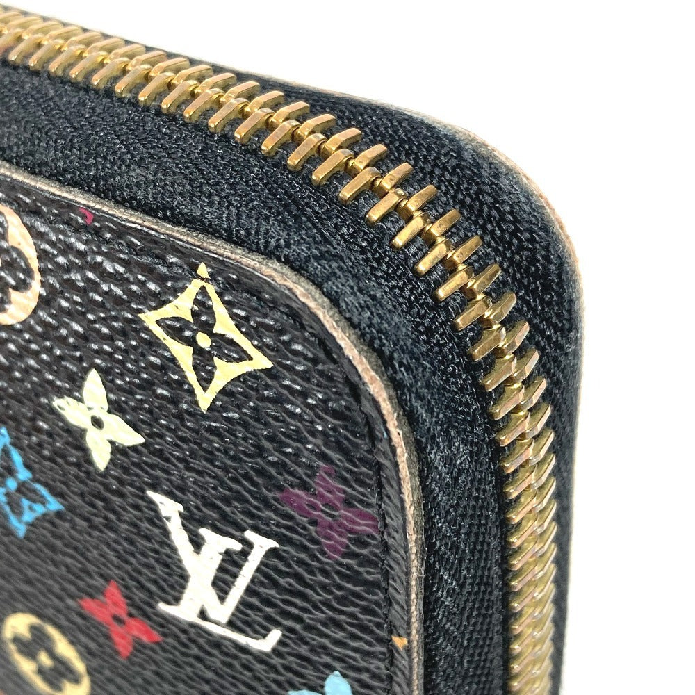 LOUIS VUITTON M60243 モノグラムマルチカラー ジッピーウォレット ロングウォレット ラウンドファスナー 財布 長財布 モノグラムマルチカラーキャンバス ユニセックス ノワール ブラック
