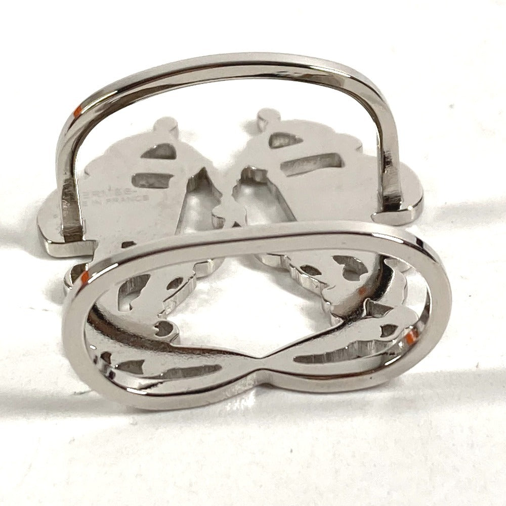 HERMES ブリッド ドゥ ガラ ブリッドドゥガラ アクセサリー ファッション小物 スカーフリング メタル レディース シルバー