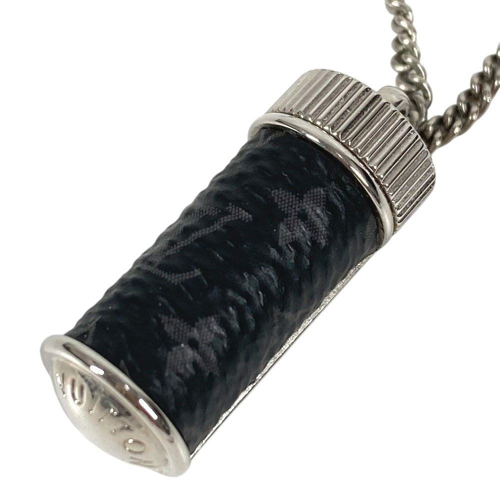 LOUIS VUITTON M63641 モノグラムエクリプス ネックレスチャームズ チェーンネックレス アクセサリー ネックレス メタル ユニセックス ブラック