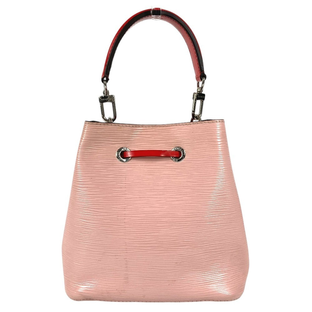 LOUIS VUITTON M54370 エピ ネオノエ カバン 巾着 バイカラー ハンドバッグ エピレザー レディース ローズバレリーヌ ピンク