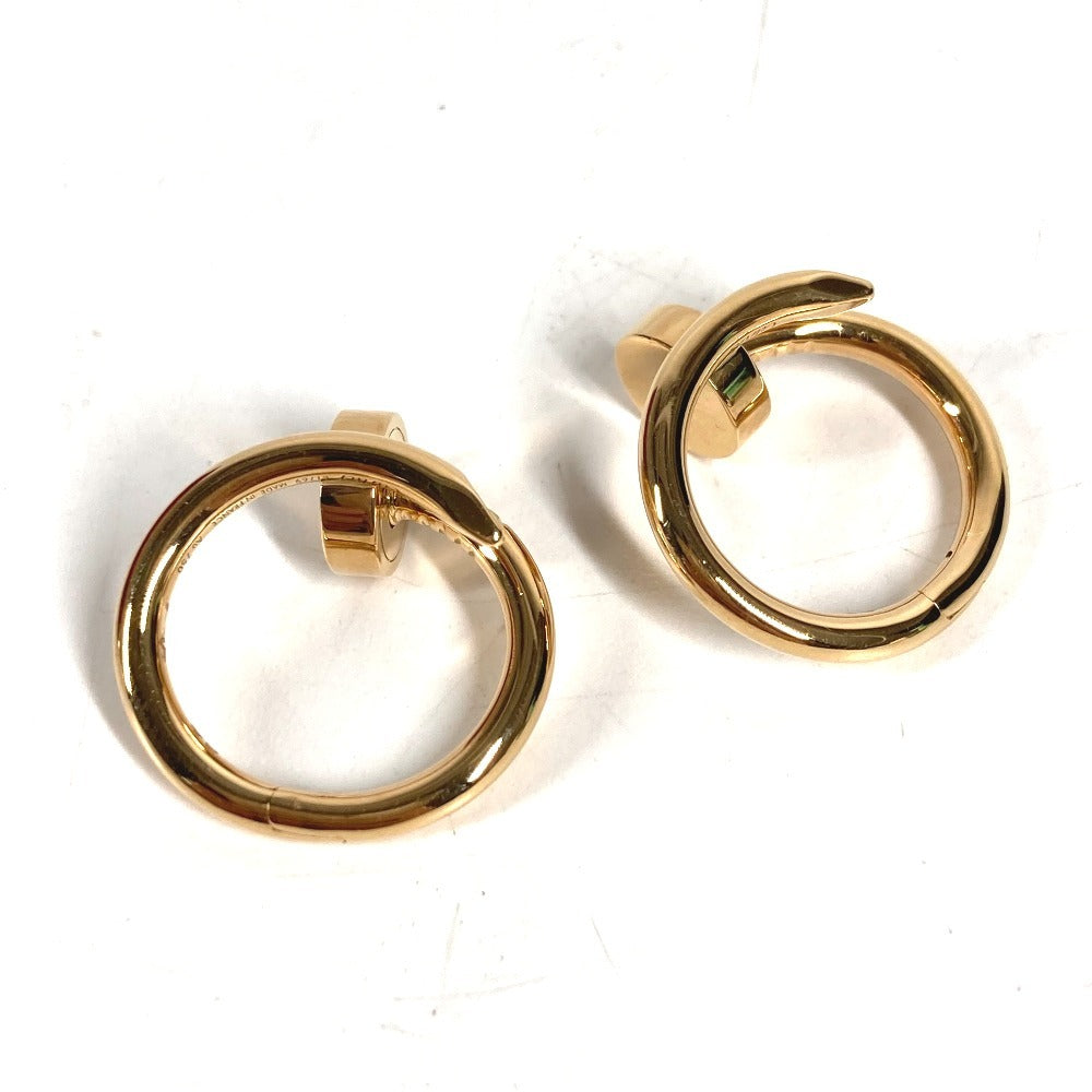 CARTIER K18 金 18K ジュスト アン クル カフリンクス カフス アクセサリー ジュエリー カフス Au750 メンズ ゴールド