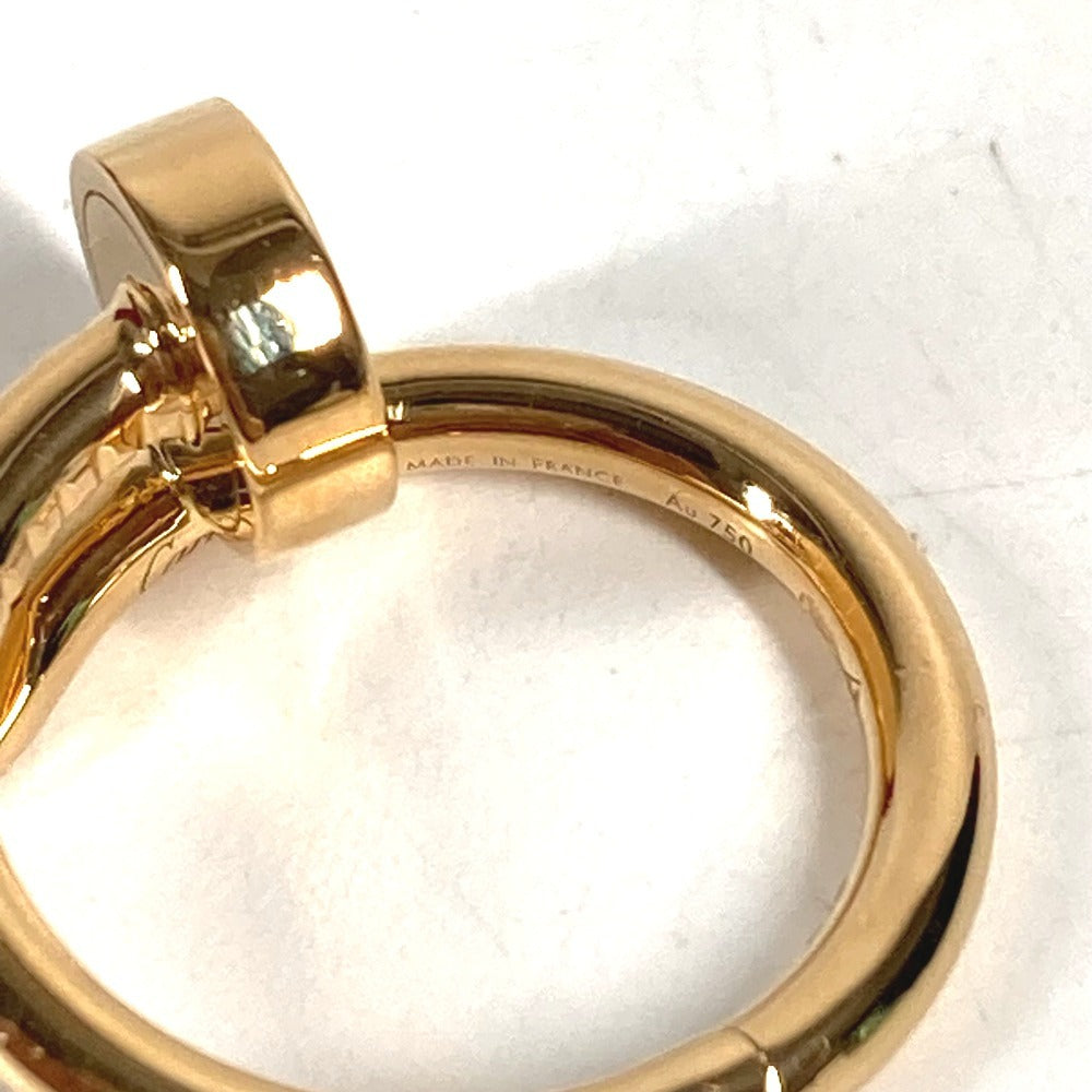 CARTIER K18 金 18K ジュスト アン クル カフリンクス カフス アクセサリー ジュエリー カフス Au750 メンズ ゴールド