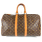 LOUIS VUITTON Ｍ41428 モノグラム 旧型 デベソ キーポル45 キーポル 45 カバン トラベルバッグ ハンドバッグ 旅行バッグ ボストンバッグ モノグラムキャンバス ユニセックス ブラウン