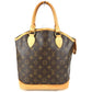 LOUIS VUITTON M40102 モノグラム ロックイット トートバッグ カバン ハンドバッグ モノグラムキャンバス レディース ブラウン