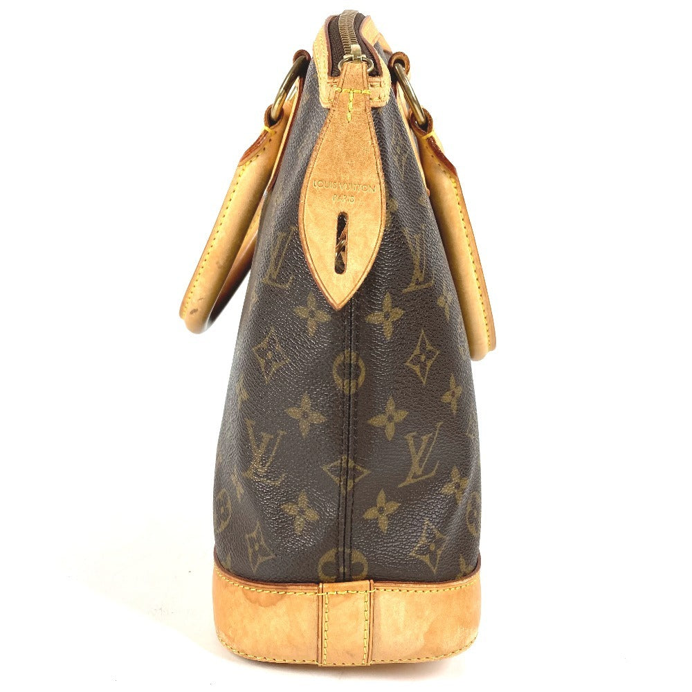 LOUIS VUITTON M40102 モノグラム ロックイット トートバッグ カバン ハンドバッグ モノグラムキャンバス レディース ブラウン